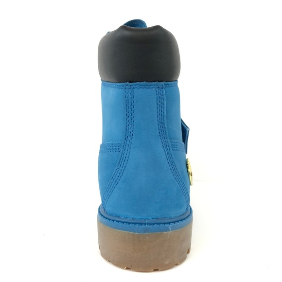 Timberland Men's Premium 6" Blue Boots - Picture 4 of 6